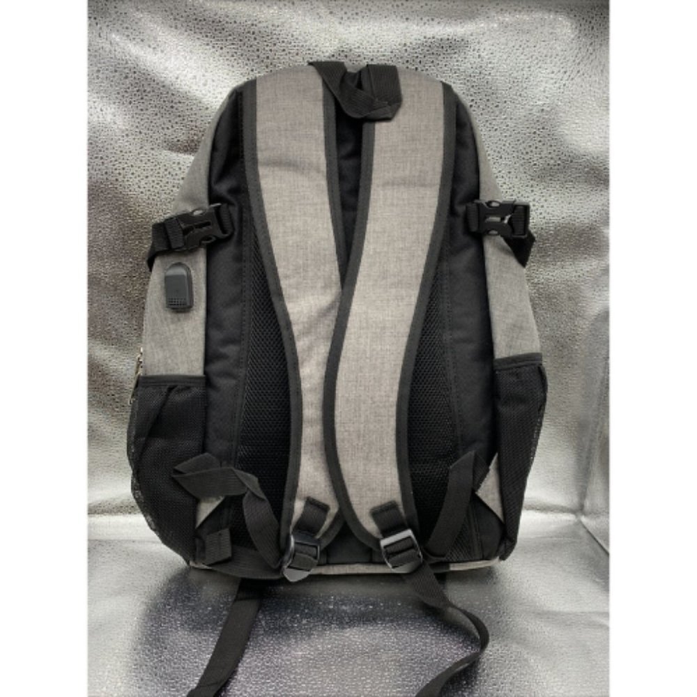 Z-MGKISS Travel Laptop Backpack 17-Inch Gray Z396 - Picture 2 of 2